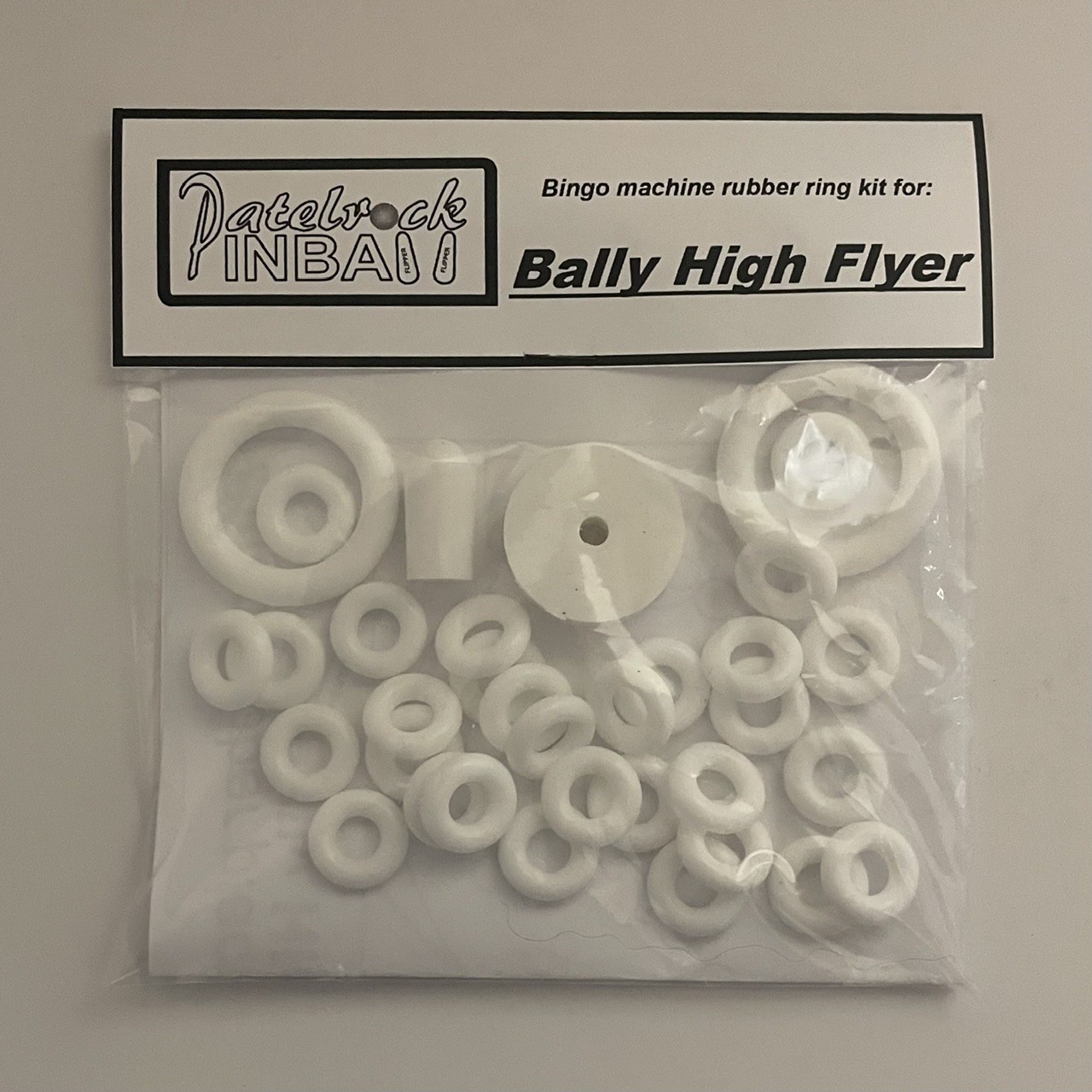 1977 Bally High Flyer Pinball / Bingo Machine Rubber Ring Kit