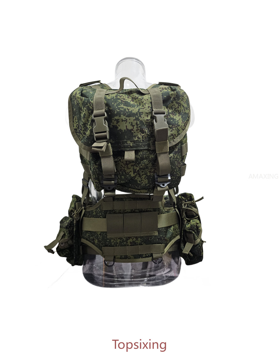 Russian SMERSH M1 Tactical Vest MOLLE Chest Rig CAMO 7.62 5.56 Tactical Pocket