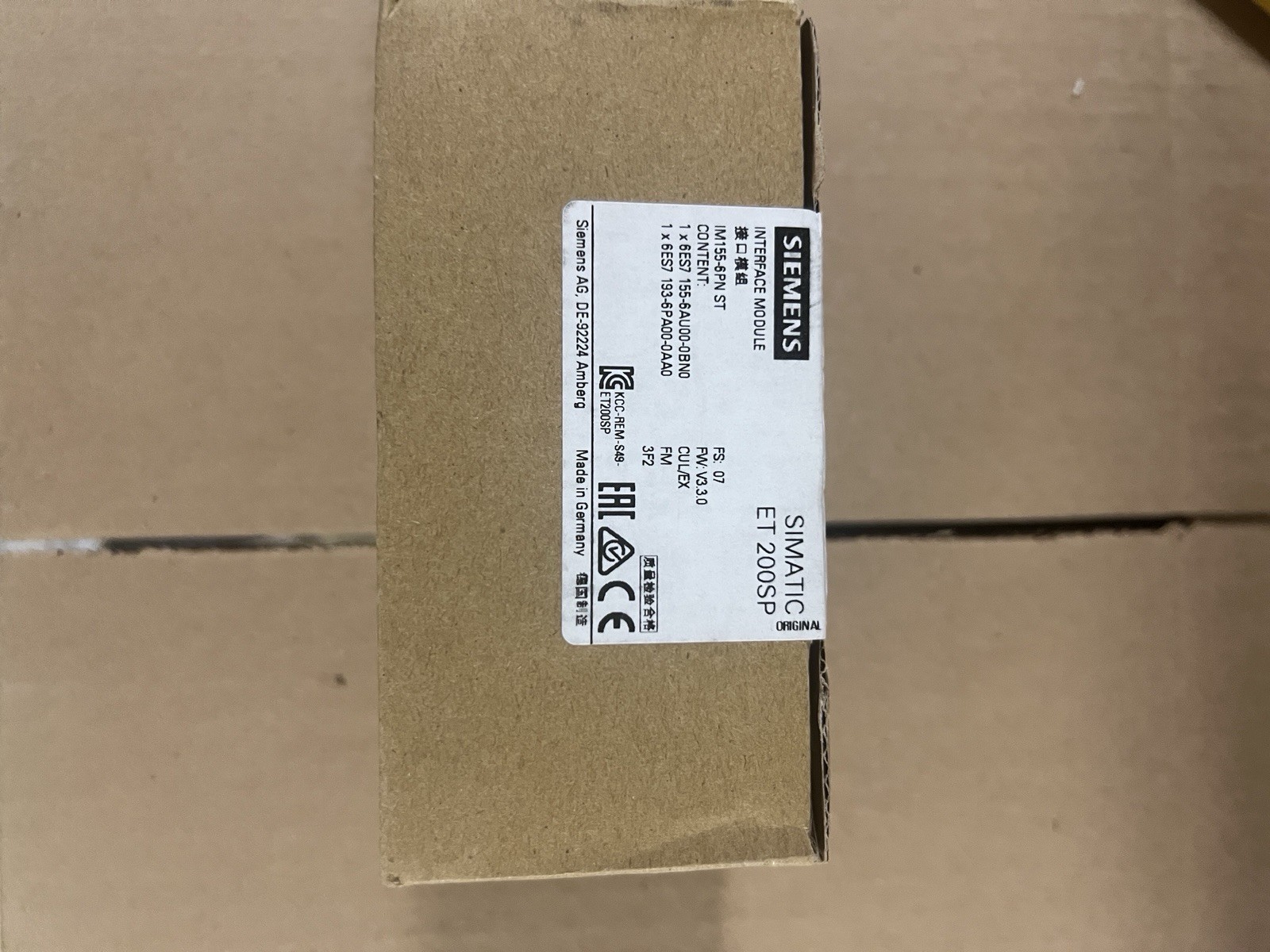 New Siemens Simatic ET 200SP PROFINET Interface Module IM 155-6PN