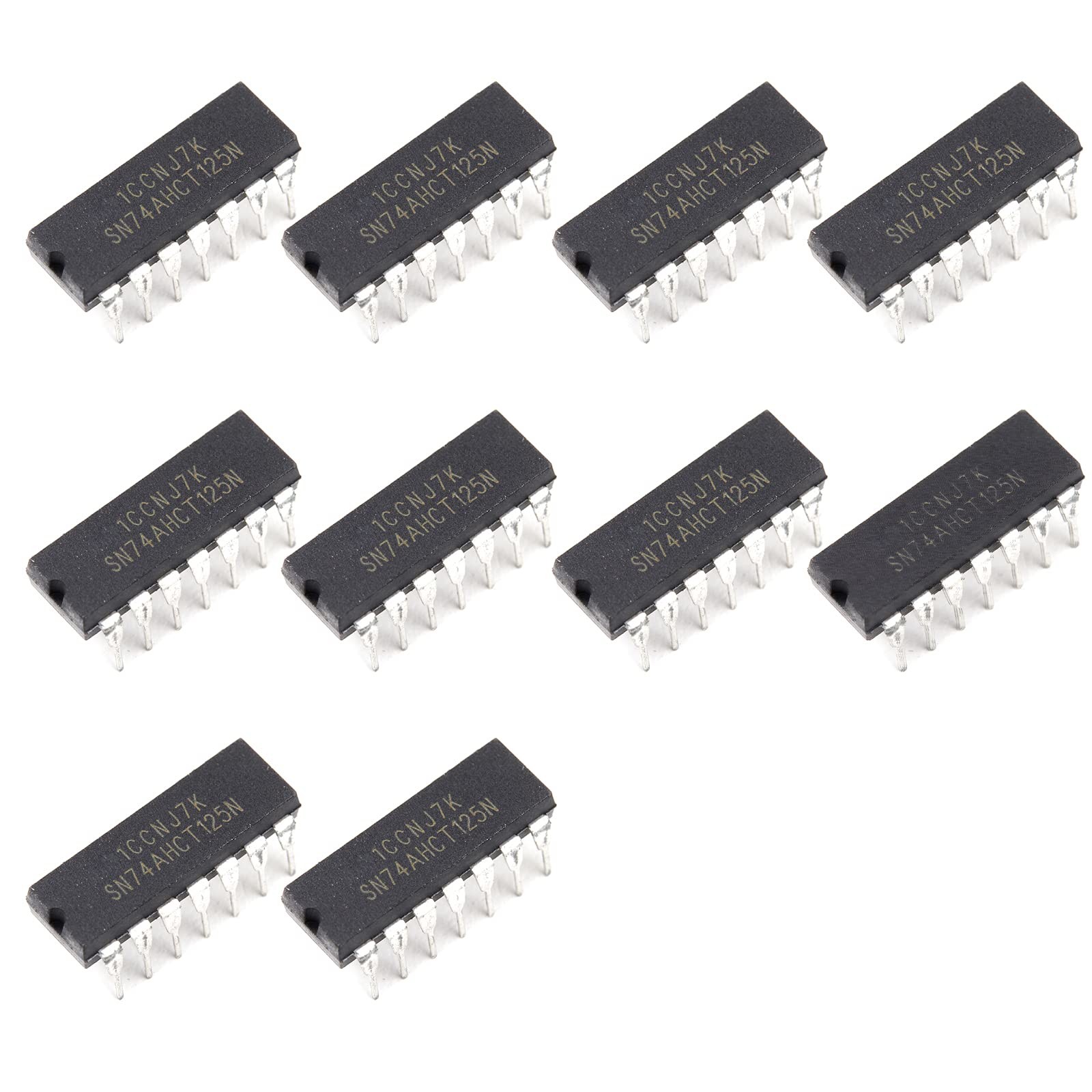 Bridgold 10pcs SN74AHCT125N SN74 Quadruple Bus Buffer Gates with 10 Piece