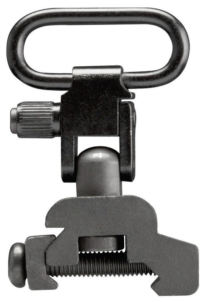 AIM Sports Picatinny Rail Mount Sling Black Aluminum Steel Swivel - MT029
