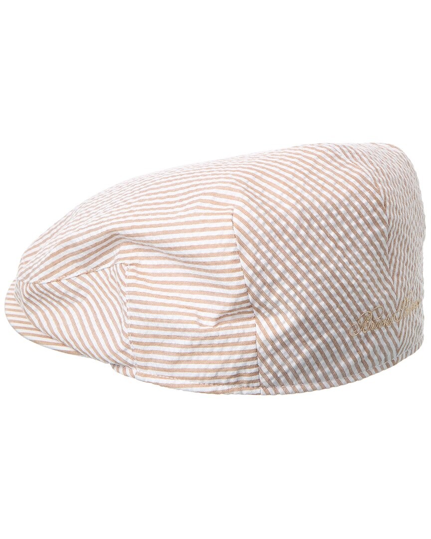 Brooks Brothers Seersucker Ivy Cap Men's