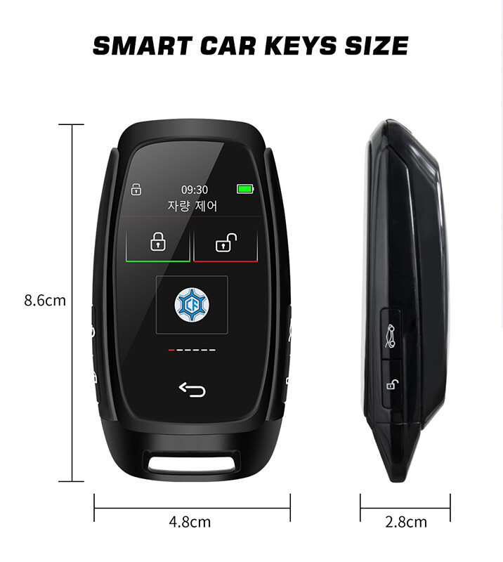 Touch Screen Display Digital Keyless Smart Car Key Anti-scratch Protective Film