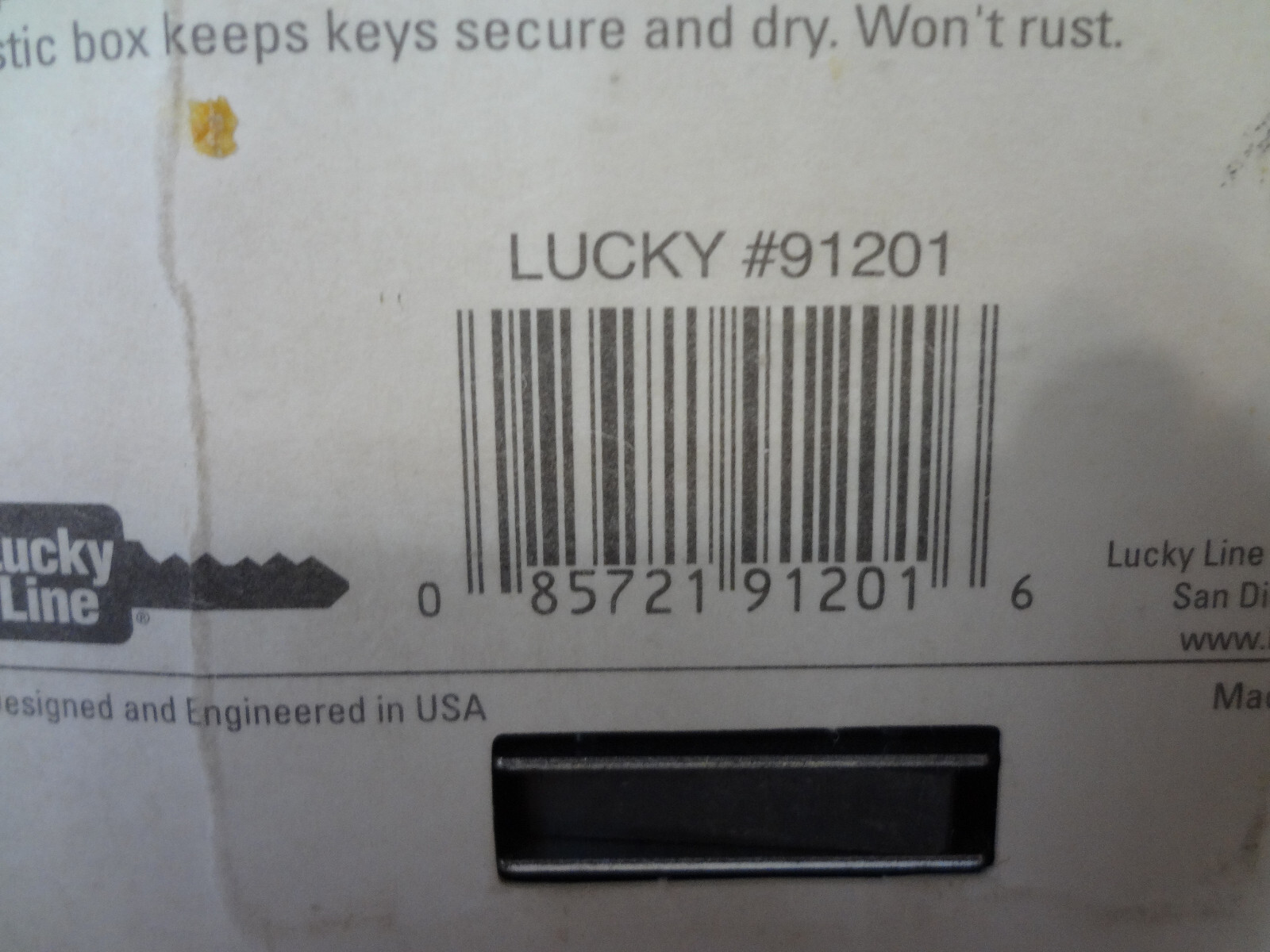 Lucky Line Magnetic Key Hider - Extra Large #91201