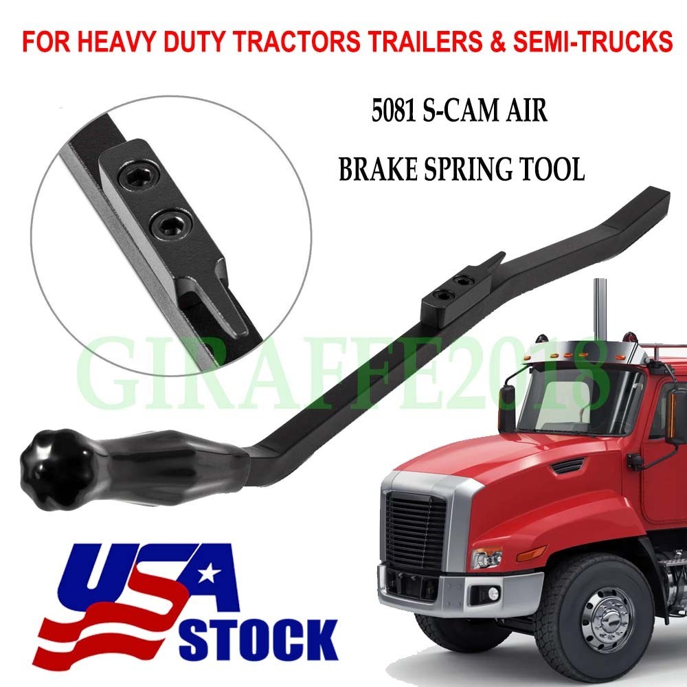 Air Brake Spring Tool For Semi-Truck Heavy Duty Tractors Trailers 5081 S-Cam USA