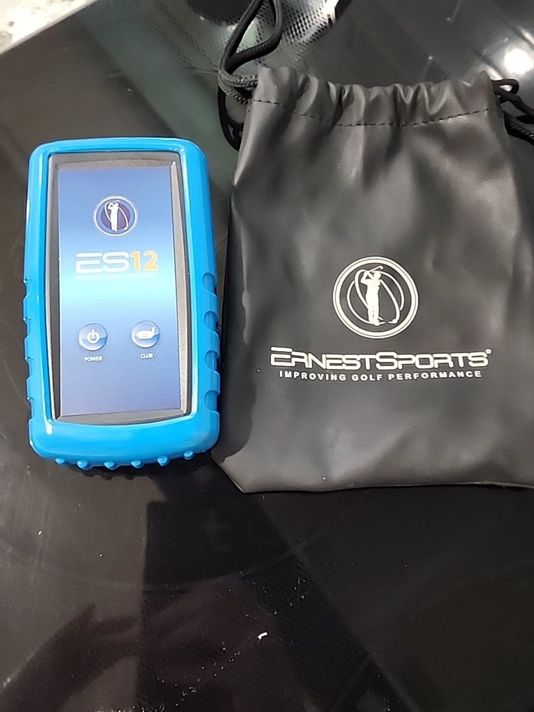 Ernest Sports ES12 Digital Golf Assistant Launch Monitor Portable TESTED works