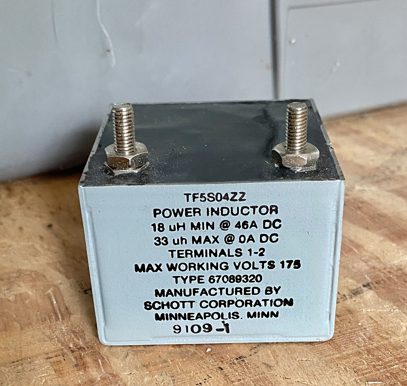 Schott Corp TF5S04ZZ Transformer
