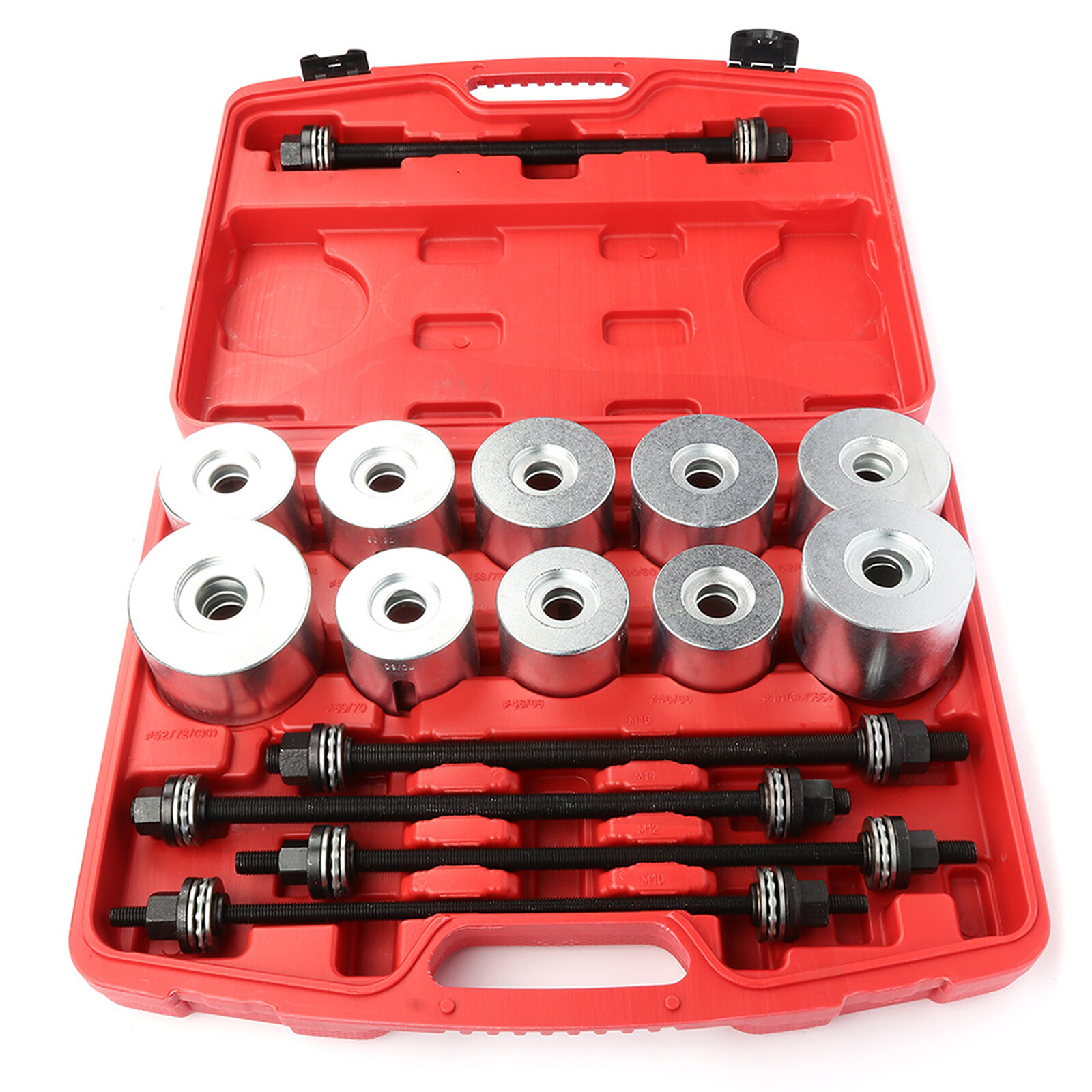 27pc Universal Press and Pull Sleeve Kit Bush Bearing Removal Insertion Tool Kit