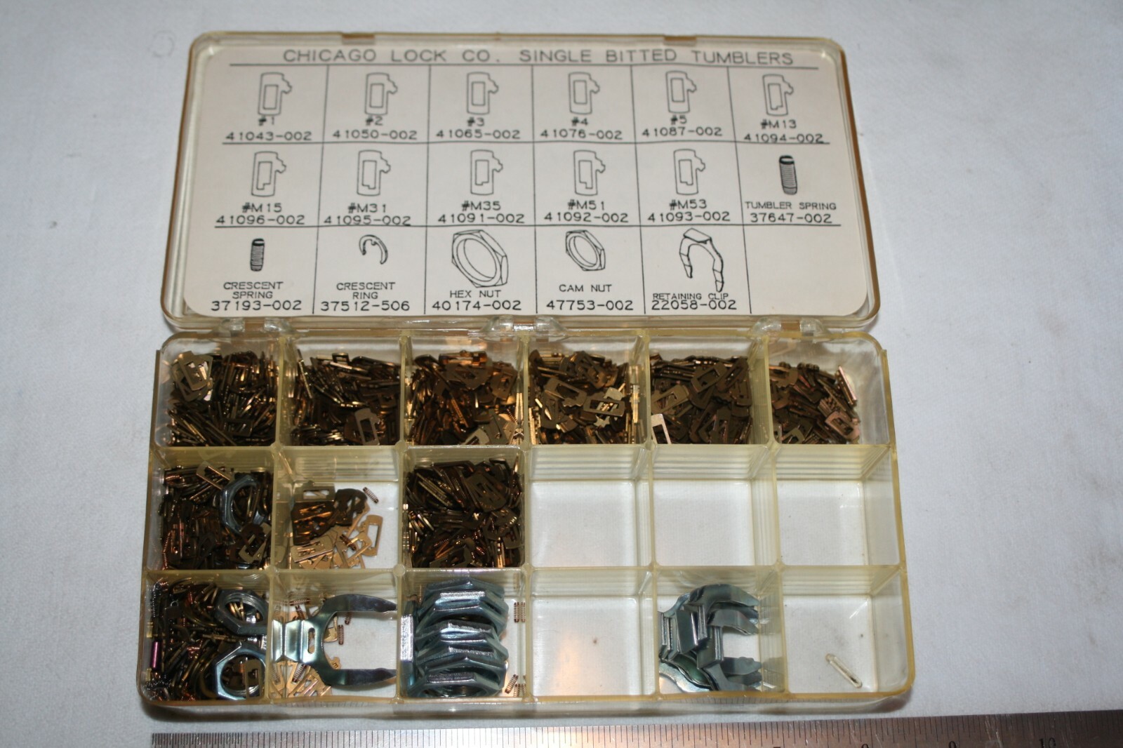Chicago Lock Single Bitted Service Kit No 99094-000
