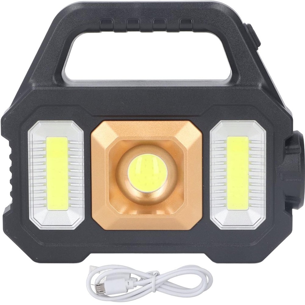 Solar Power LED Camping Lamp Flashlight Tent Light Lantern Rechargeable ASW