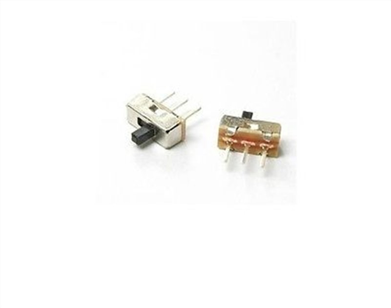 10Pcs Vertical Slide Switch SS12D00G3 2 Position Spdt 1P2T 3 Pin Pcb Panel Mi cp