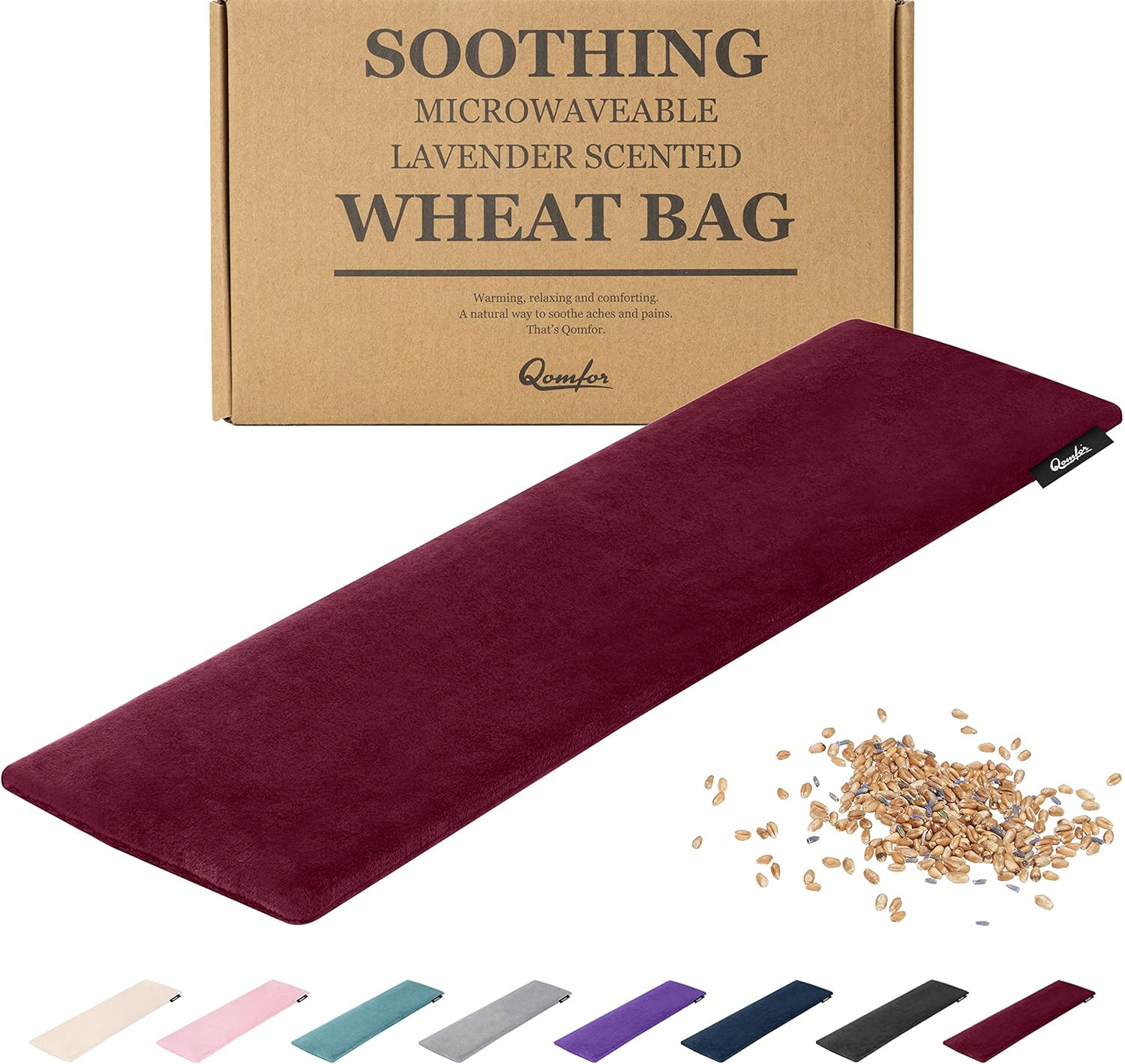 Microwave Heating Pad - Large Microwavable Wheat Bag Heat Pack for Neck and Shou