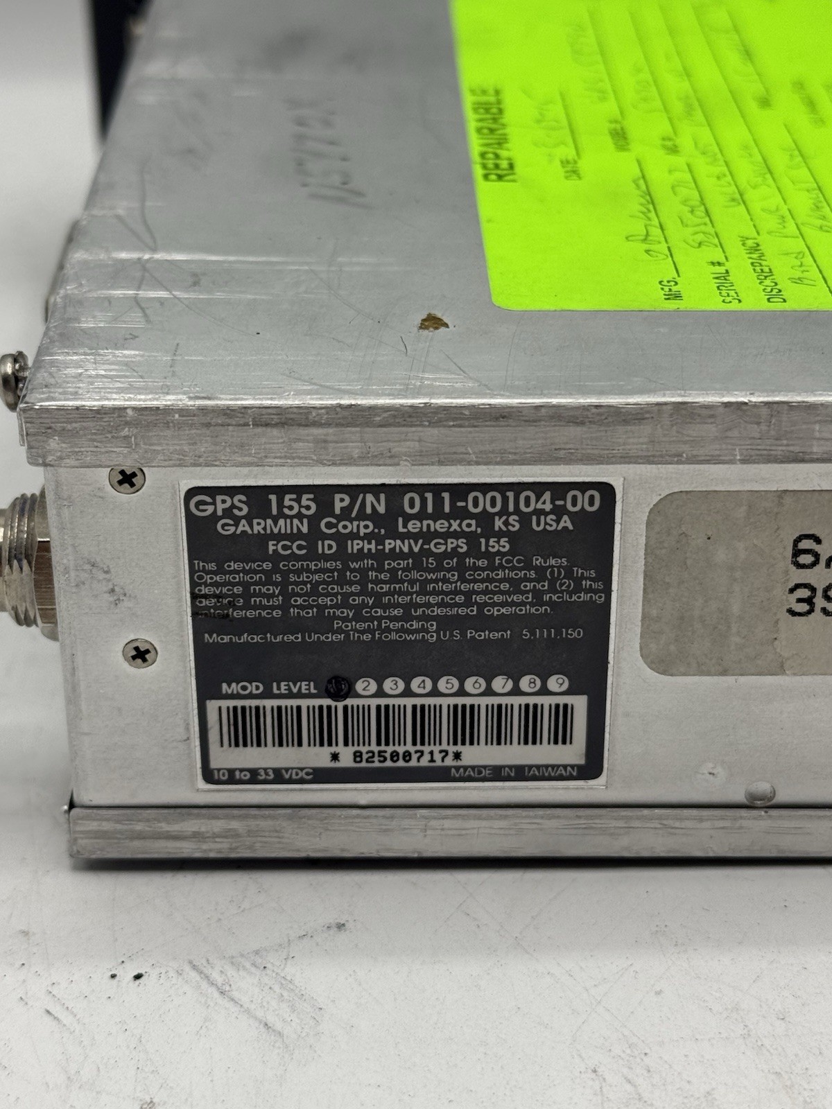 Garmin GPS-155 P/N 011-00104-00 READ