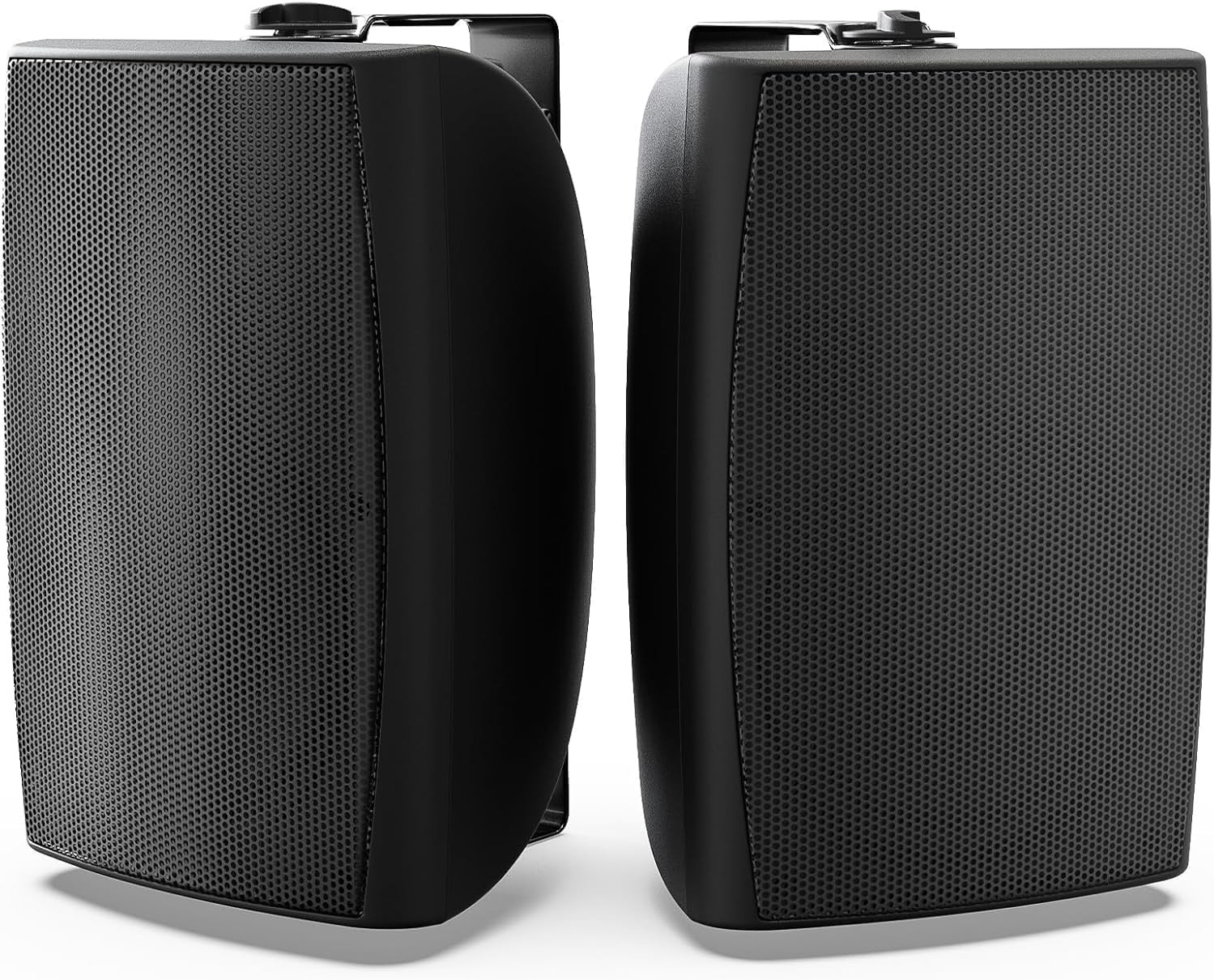 Herdio 2 Pack 8" Outdoor Patio Speakers Bluetooth Waterproof 600W Powerful Bass