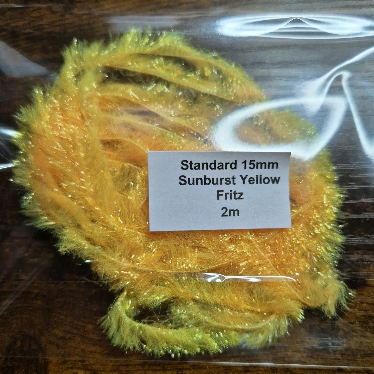 Standard Sunburst Yellow 15mm  Fritz x 2m