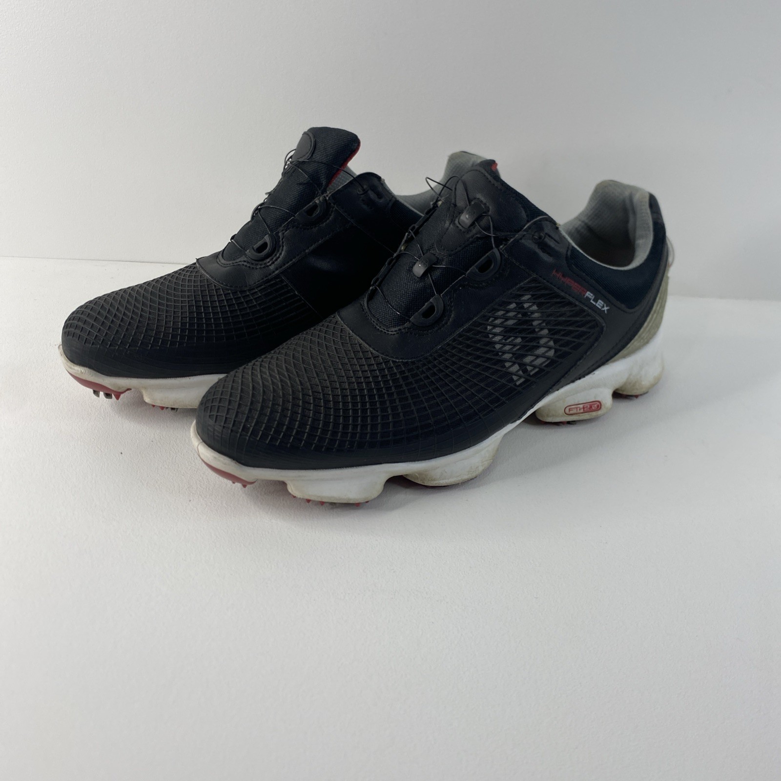 Footjoy FJ Hyperflex 2.0 FTF Men's Size 11 Black Soft Spikes Golf Shoes 51076