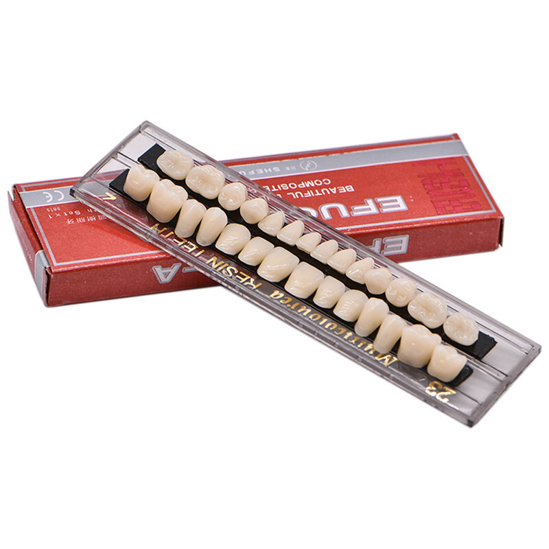 15Sets Acrylic Resin Denture A2 A3 Shade Dental False Teeth Full Set Upper Lower
