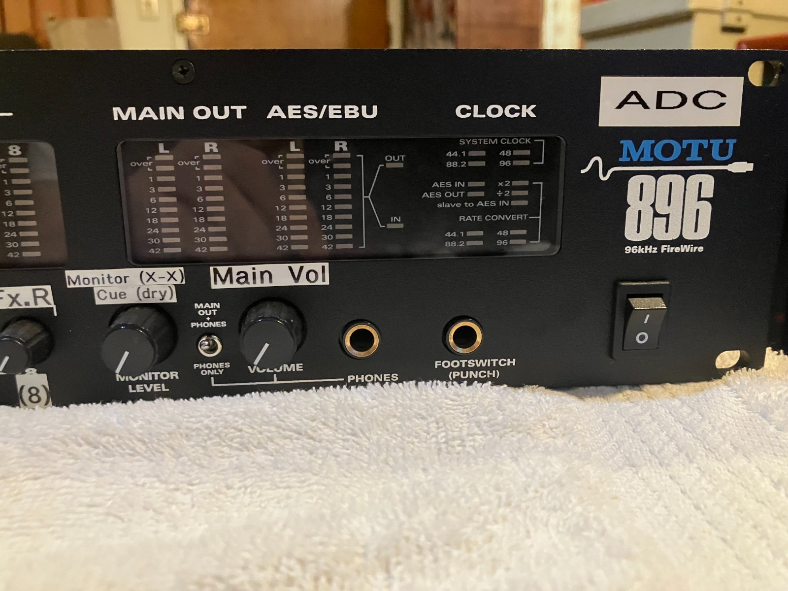 Motu 896 Original Firewire Digital Interface