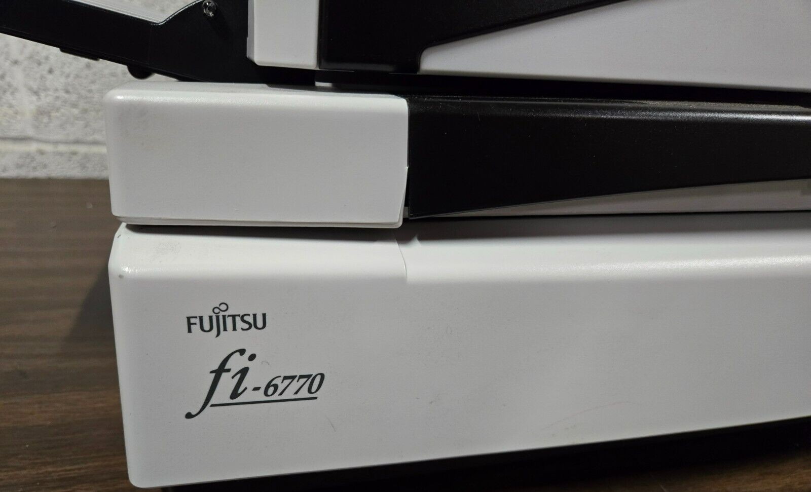 Fujitsu FI-6770 Flatbed Color Duplex Pass Through Document Scanner W/ Trays