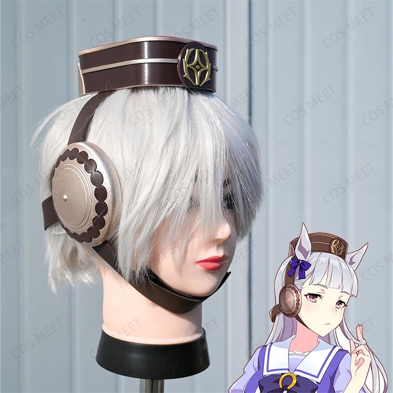 Umamusume: Pretty Derby Gold Ship Headwear Bow Halloween Cosplay Props Headdress