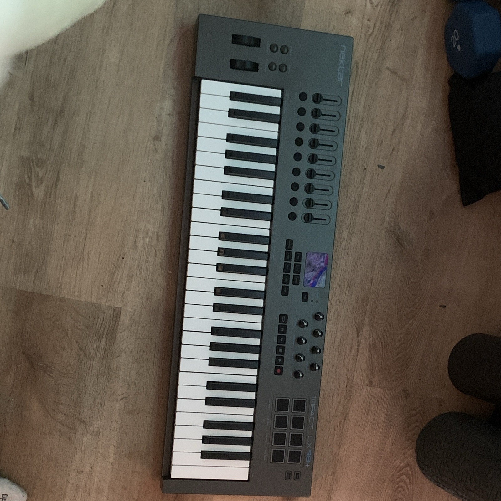 Nektar Impact LX49+ 49-Key MIDI Keyboard Controller w/ Pads, Faders, USB