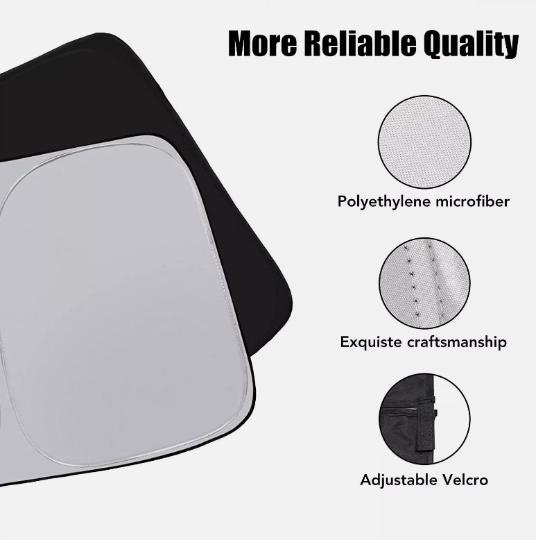 For Buick Foldable Front Windshield Sun Visor Shade Sun UV Block Visor Cover