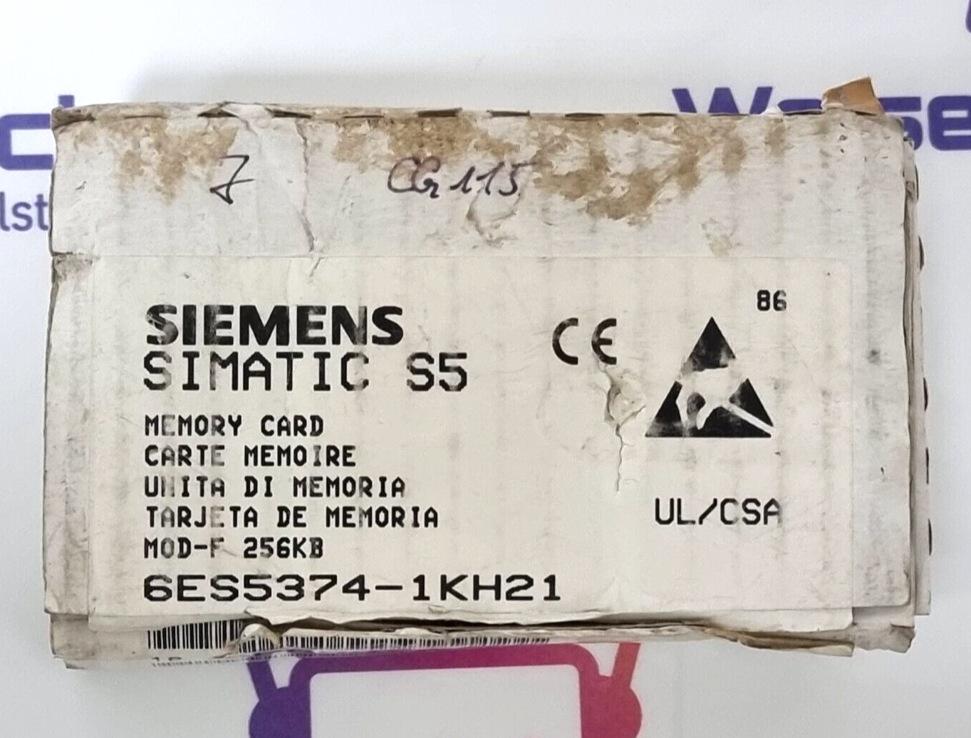 SIEMENS SIMATIC S5 6ES5374-1KH21 Memory Card