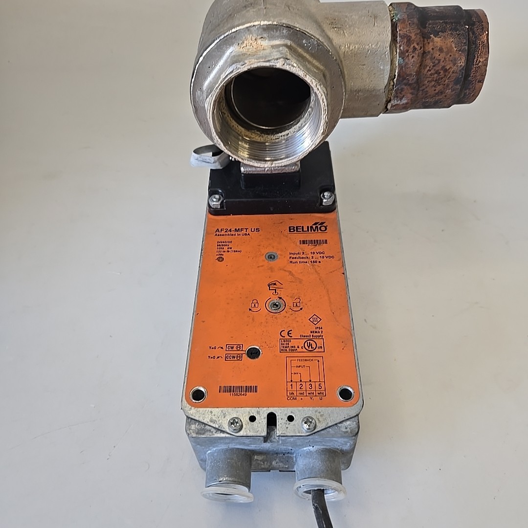 Belimo AF24-MFT US HVAC Electric Damper Actuator 24VDC Spring Return 150 S Run