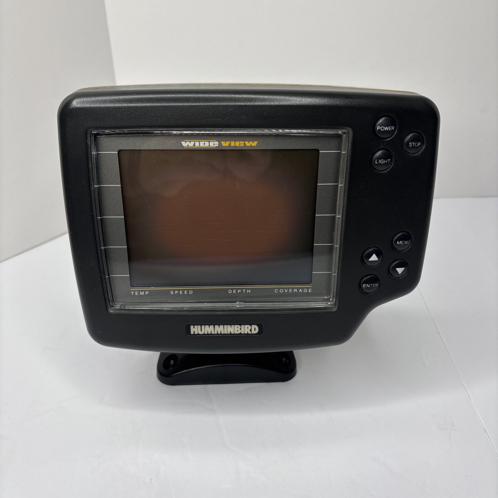 Humminbird Wide View Fishfinder Head Unit w/Mount Tested Works