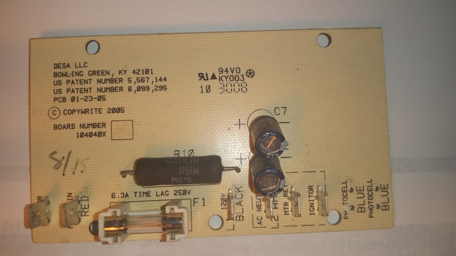 104040X   104040-01 & 104068-02 Ignition Control Board for DESA and All-Pro
