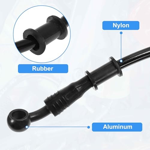 Motorcycle Brake Clutch Oil Hose Line Screws Washers Motorcycle Hydraulic 70cm