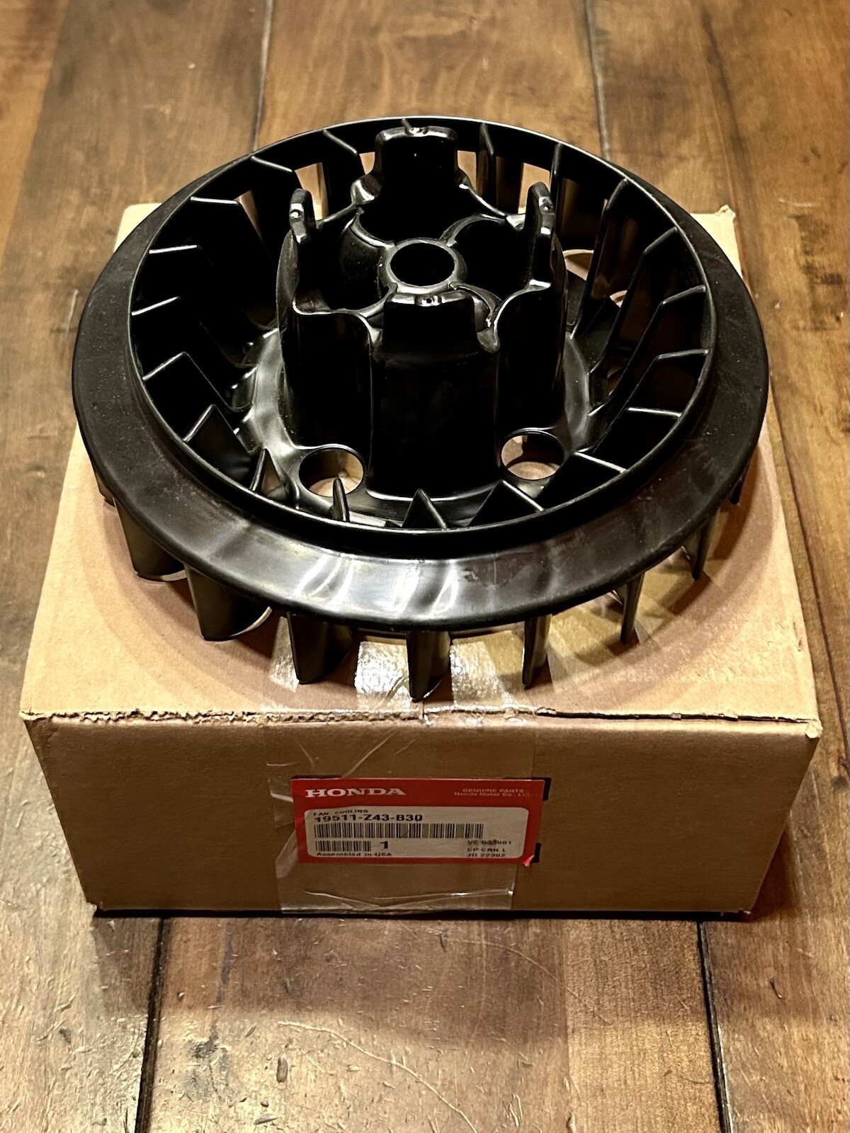 HONDA Cooling Fan EB2800I EG2800I 19511-Z43-B30 Genuine OEM