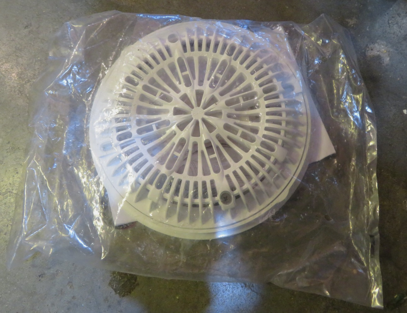 2-Pk CMP Gunite Main Drain Frame, Galaxy Lid (Av) 25531-000-000