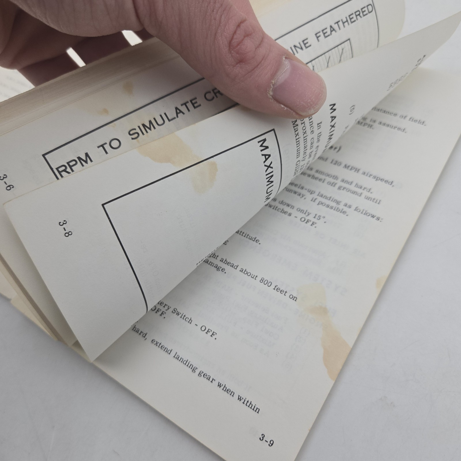 Vintage 1967 Cessna Model 402 Owner's Manual