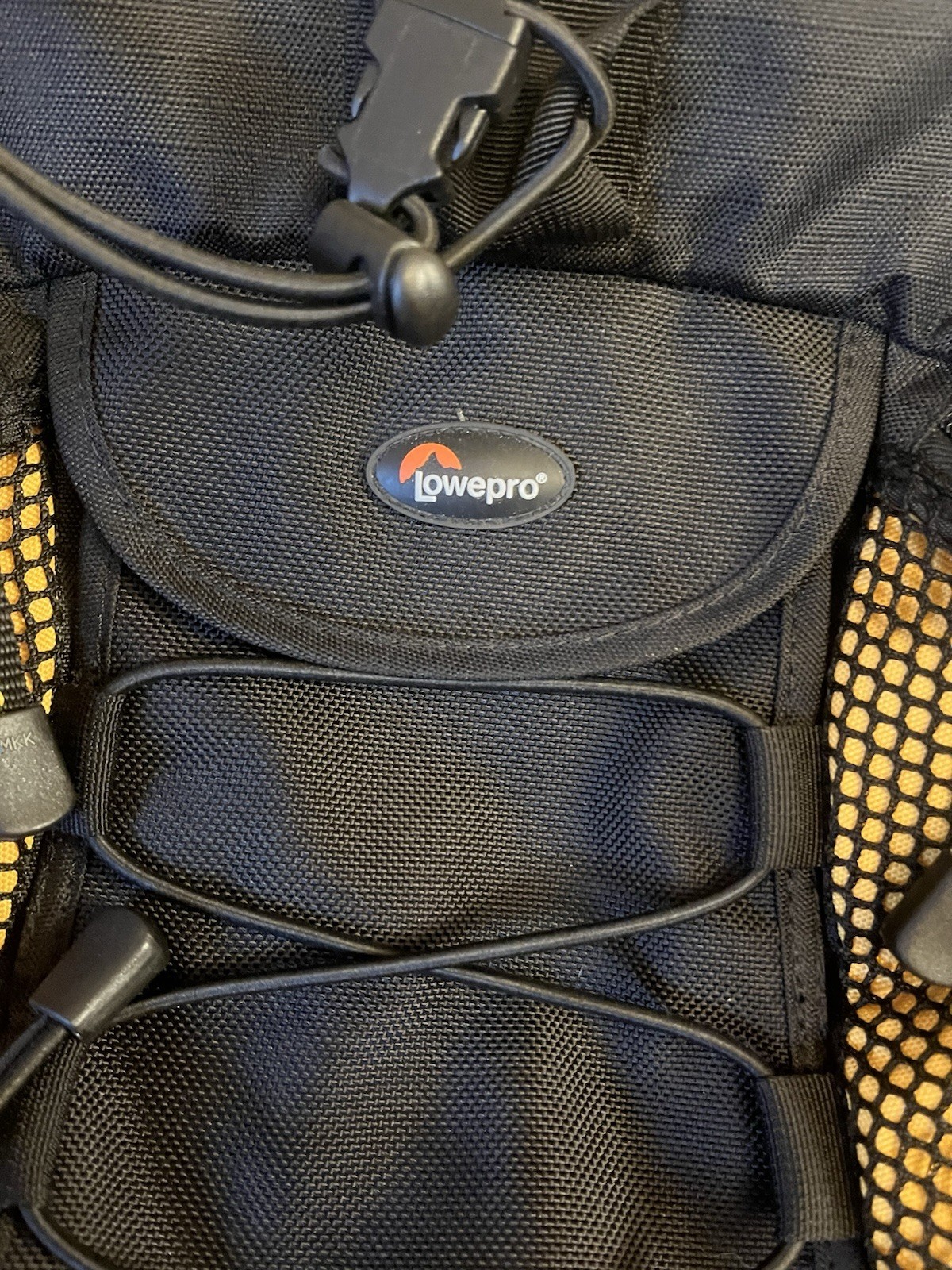 Lowepro DryZone Rover Backpack Camera Bag Black Yellow Light Use