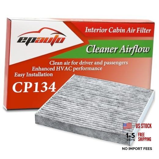 EPAuto CP134 (CF10134) Premium Cabin Air Filter includes Activated Carbon 1-Pack