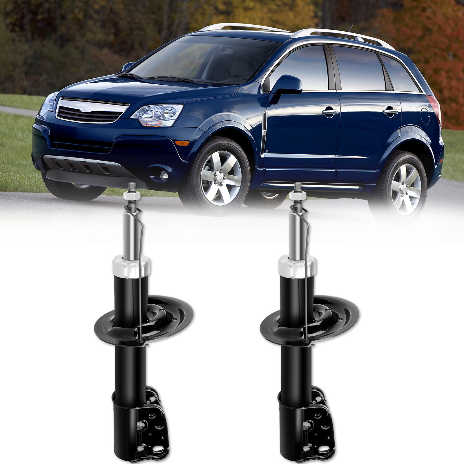 Pair Front Shocks Struts For Chevrolet Equinox 2007-2012 Pontiac Torrent 2007-09