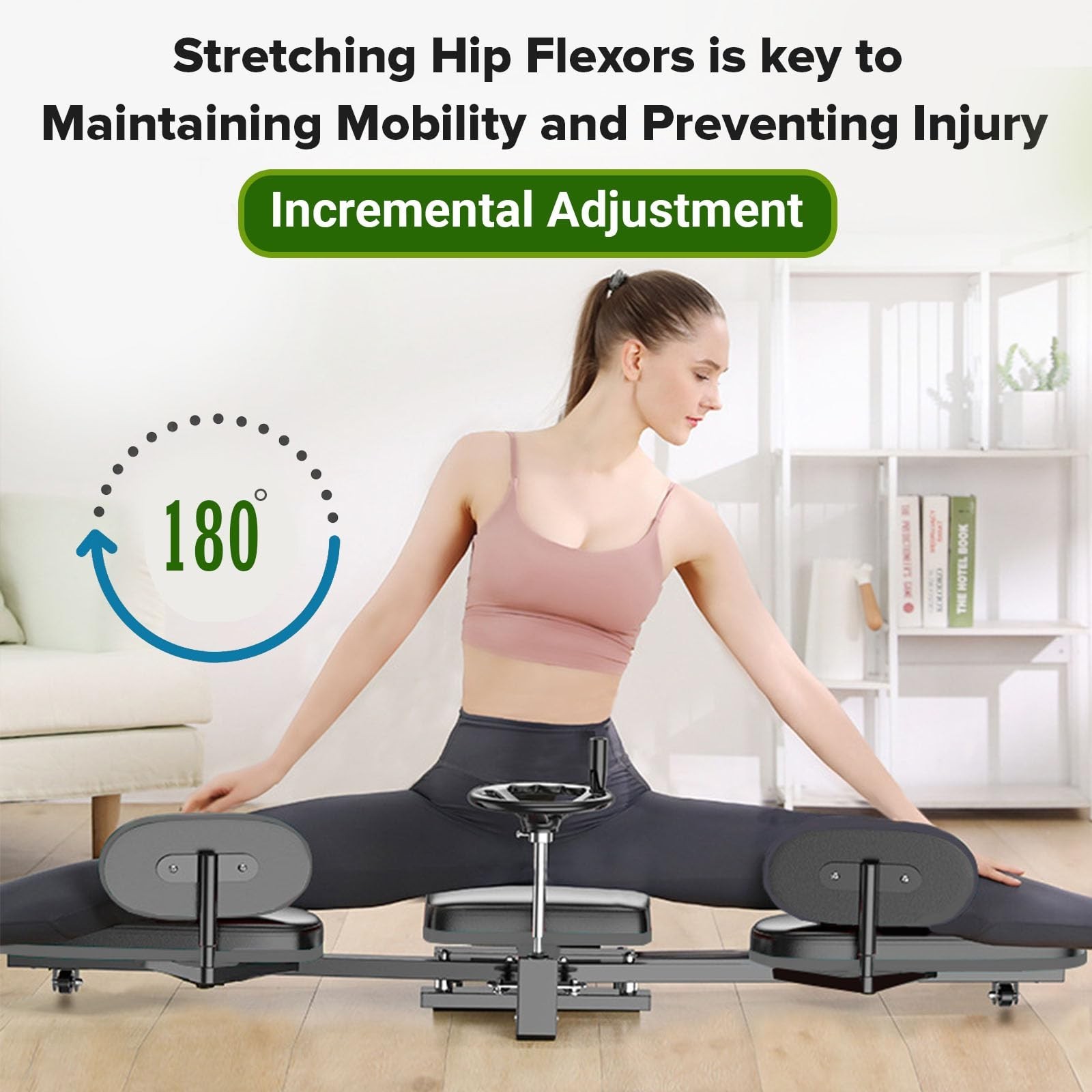 Hip Stretching Machine by Flex Bench – Improve Flexibility,Mobility and Re