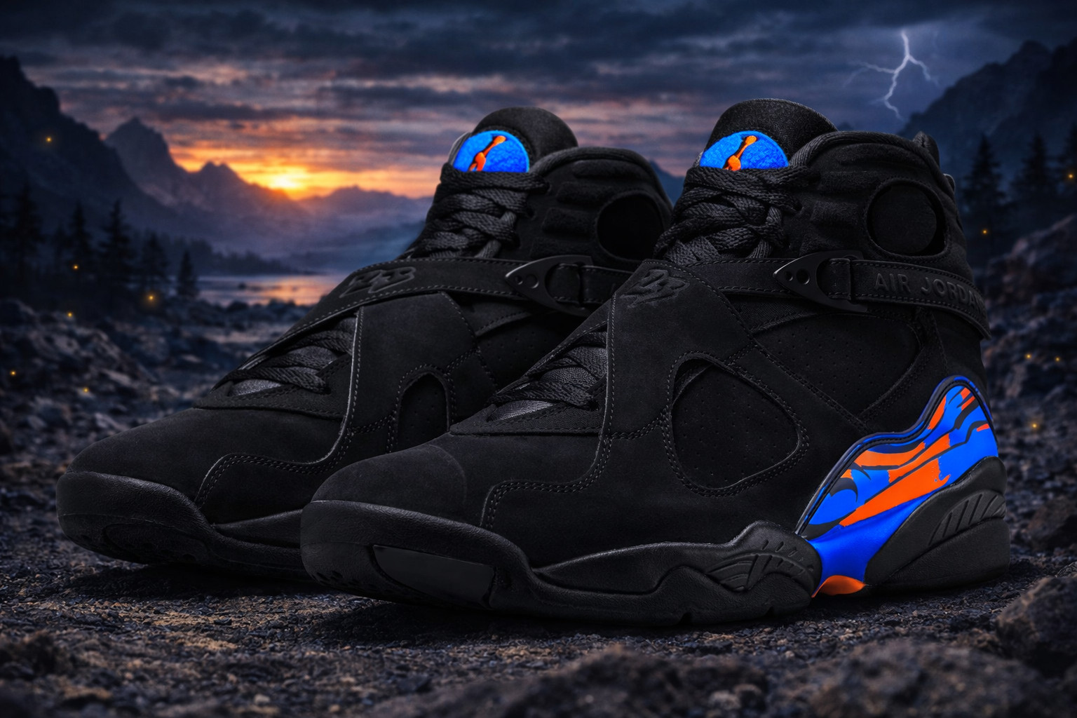 MEN Jordan 8 ‘Knicks" 2026 - All Size US 7-12