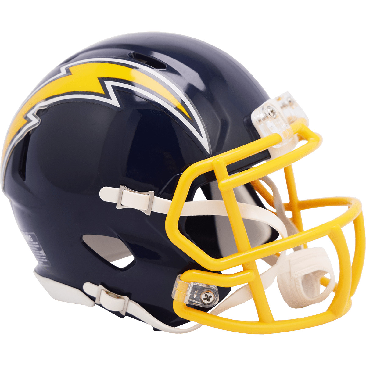 Los Angeles Chargers 1974-1987 Throwback Riddell NFL Speed Mini Helmet