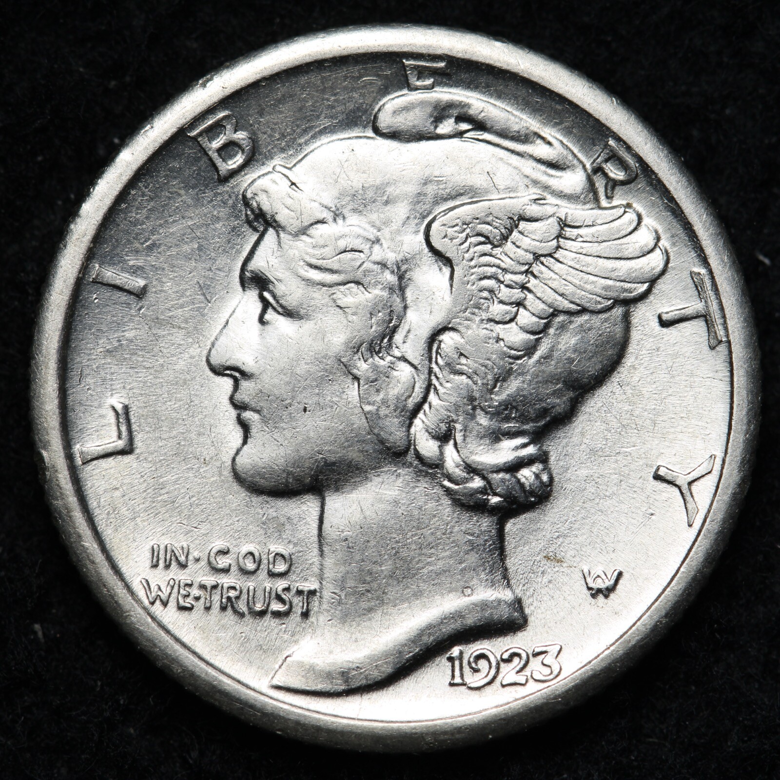 1923-S Mercury Silver Dime UNC *UNCIRCULATED* MS E213 ZICPB