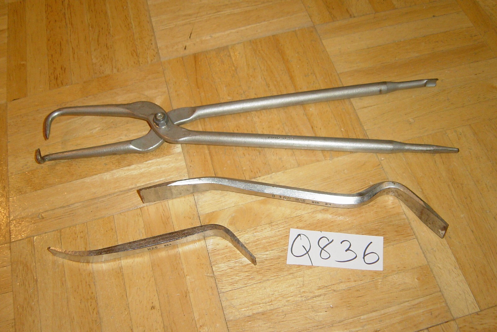 MAC TOOLS 3 PIECE BRAKE SPRING PLIERS, ADJUSTING SPOONS