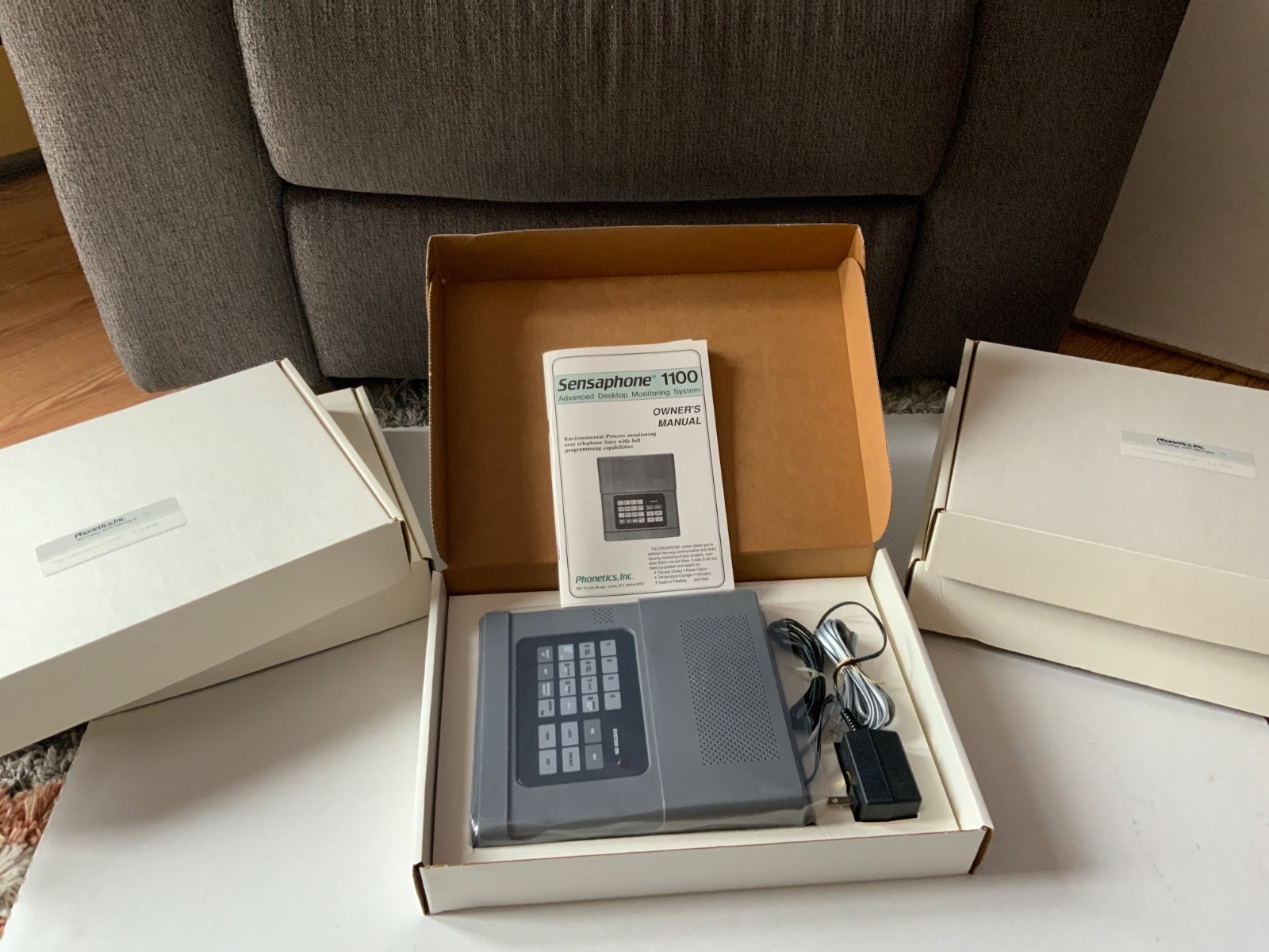 New SENSAPHONE 1100  Phonetics Inc Advanced Desktop Monitoring System