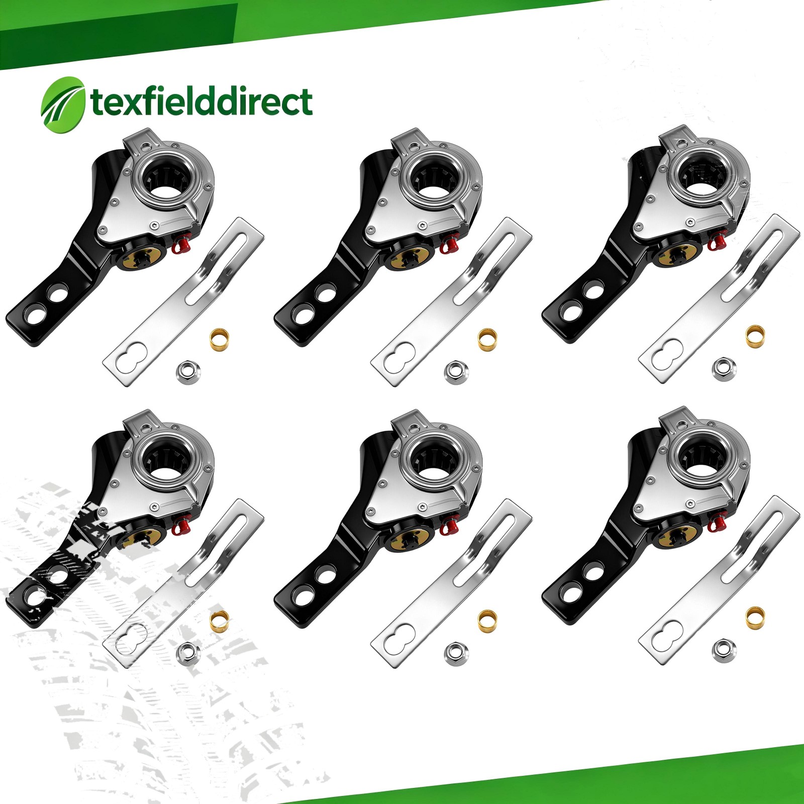 6PCS 10 Spline 5.5"-6.5" Haldex type Automatic Slack Adjuster 40010143, 133.1031