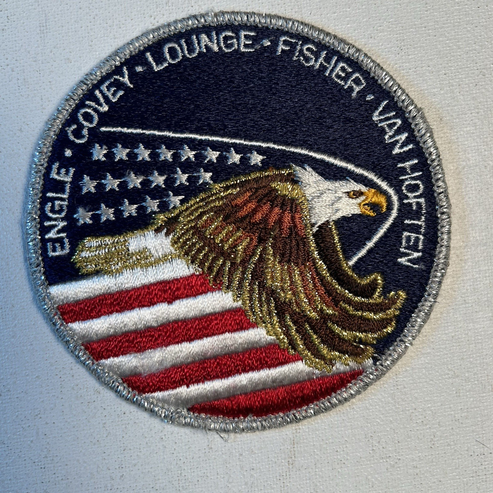 Astronaut Space Patches Discovery unused 4 diff.