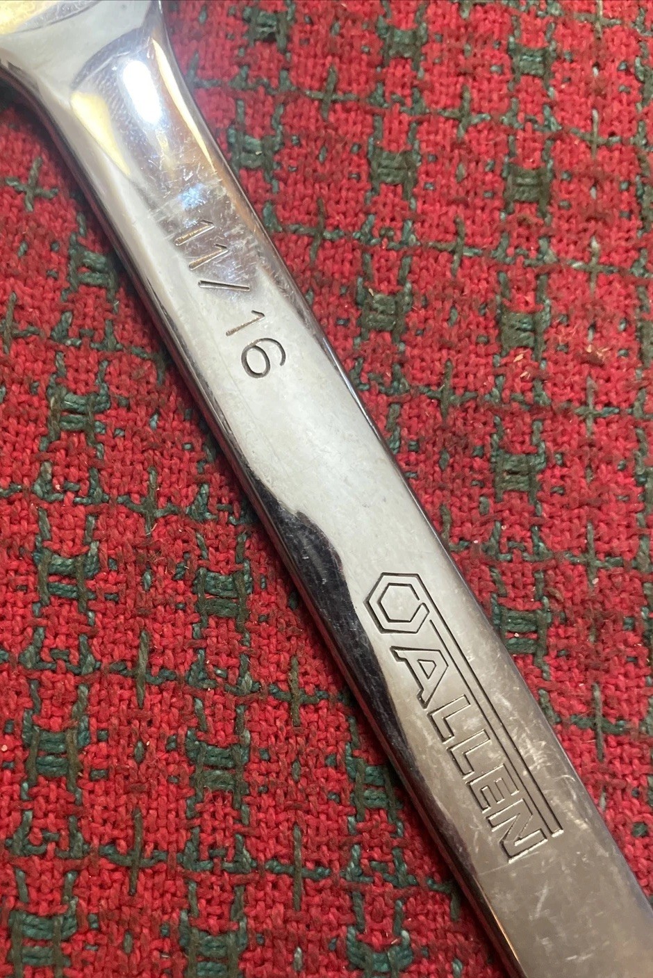 Allen tools 11/16 Wrench 🇺🇸 full polish combination 20477 Excellent