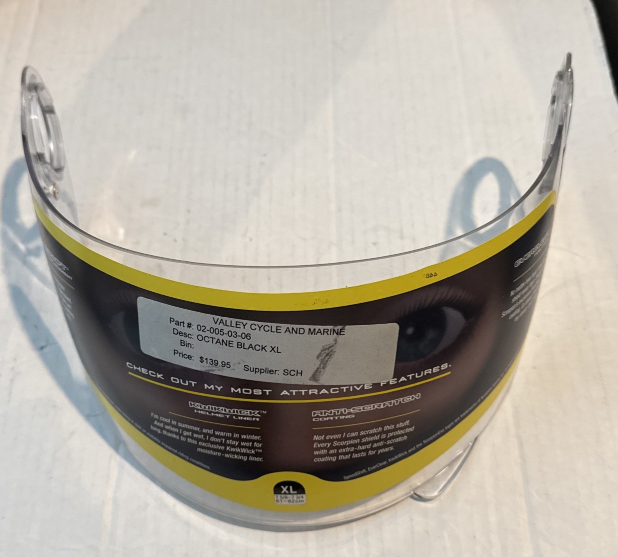 Speedshift Shield Replacement Octane Black XL