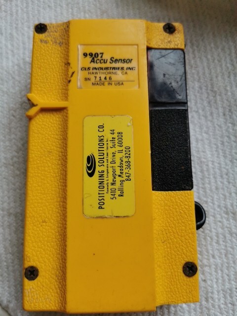 CLS Industries 9907 Accu Sensor UNTESTED AS IS