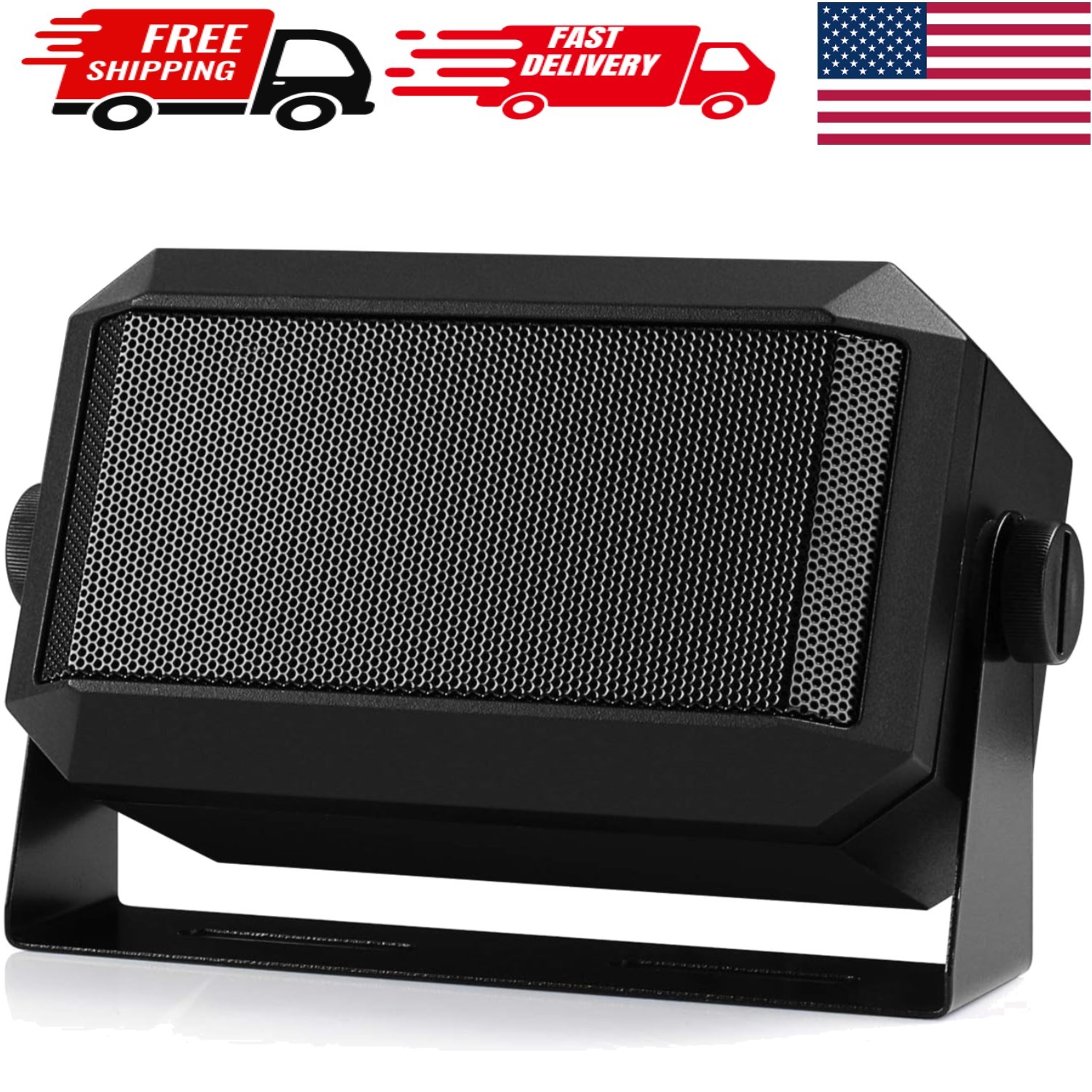 Lightweight 5W Audio Speaker for Enhanced Clear Sound - 71" Power Cable Included