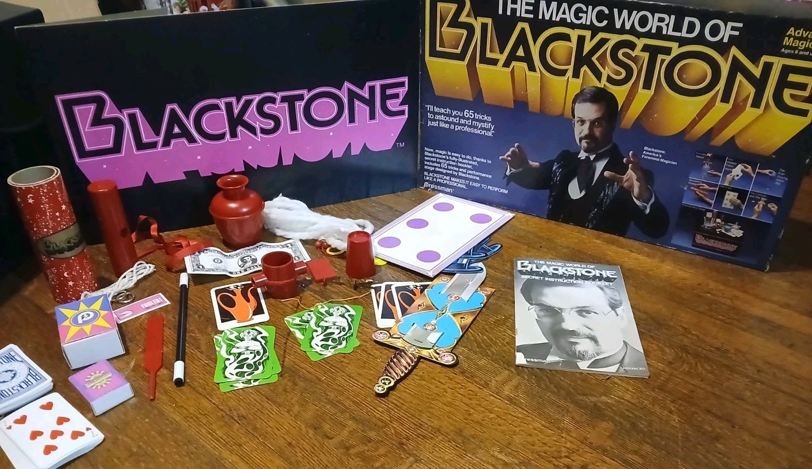 1983 The Magic World Of Blackstone Advanced Magic Set